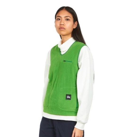 Stussy Nwot Tempo Layer Fleece Vest 